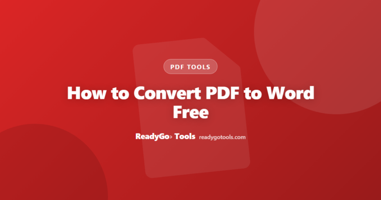 How to Convert PDF to Word Free (Google Docs, Microsoft Word, Online)