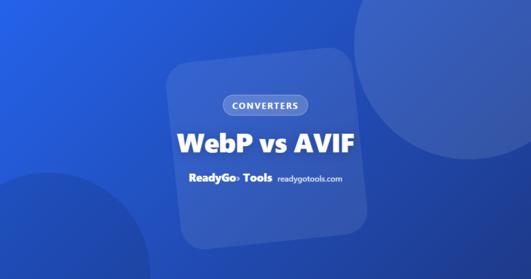 WebP vs AVIF — Which Next-Gen Image Format Should You Use?