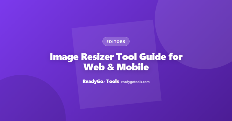 Image Resizer Tool Guide for Web & Mobile