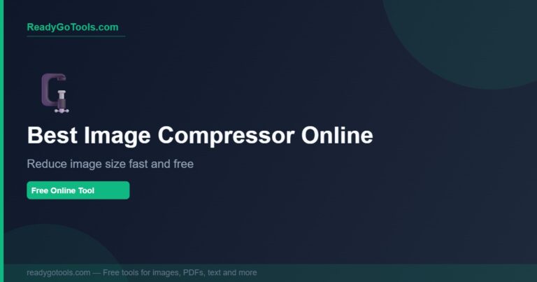 best image compressor online - reduce image size fast and free