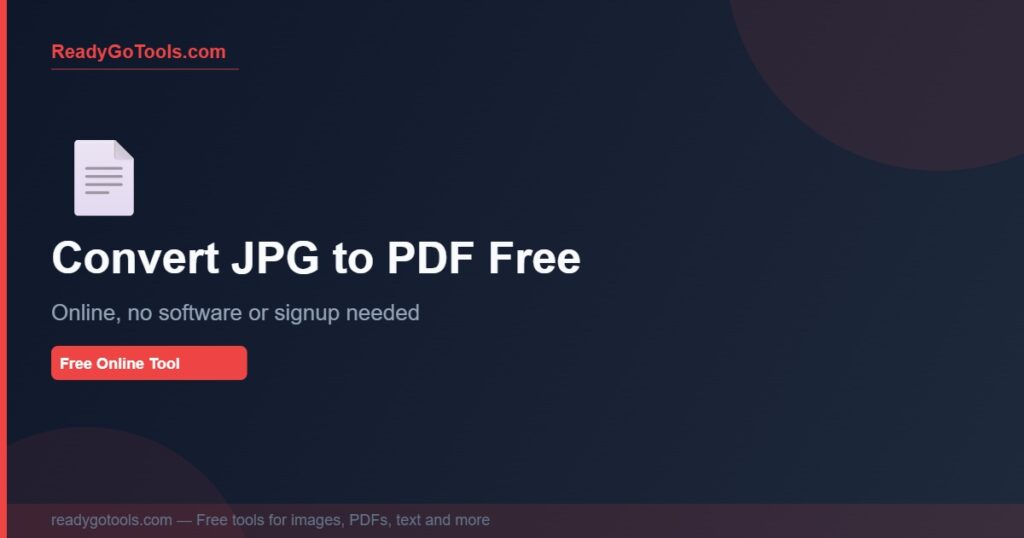how to convert jpg to pdf free - online step by step guide