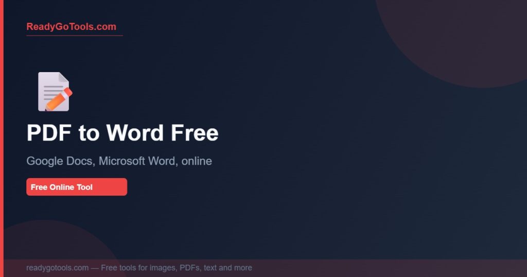 how to convert pdf to word free - google docs microsoft word guide