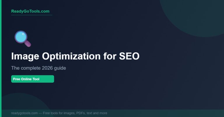 image optimization for seo complete guide 2026
