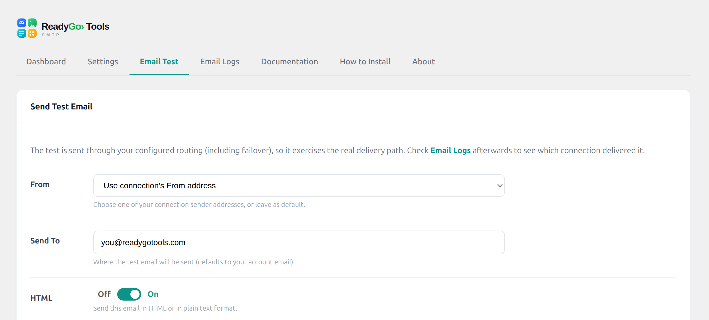 Send a test email through real failover routing to confirm WordPress emails are delivering