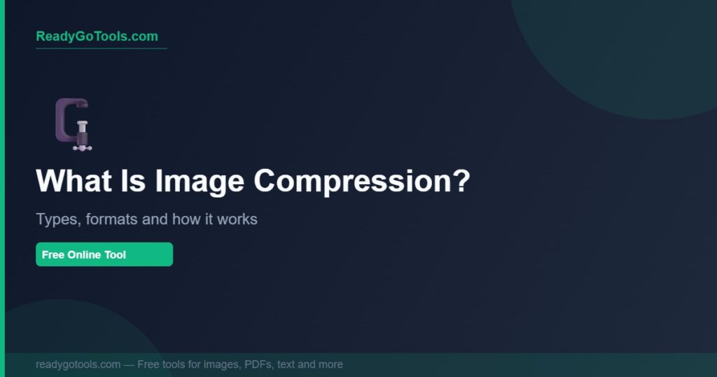 what is image compression - lossless lossy types and formats explained